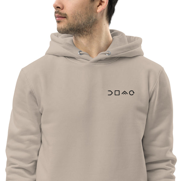 Unisex essential eco ICOR® hoodie (embroidery)